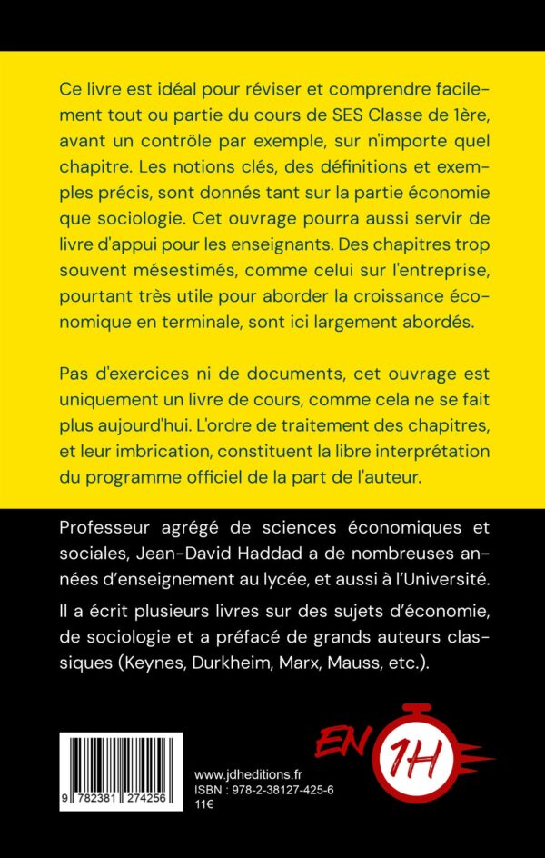 L’essentiel des SES Première en 1h – Image 2