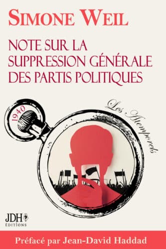 Note sur la suppression générale des partis politiques