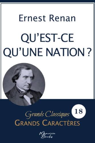 Qu'est-ce qu'une nation ? en grands caractères